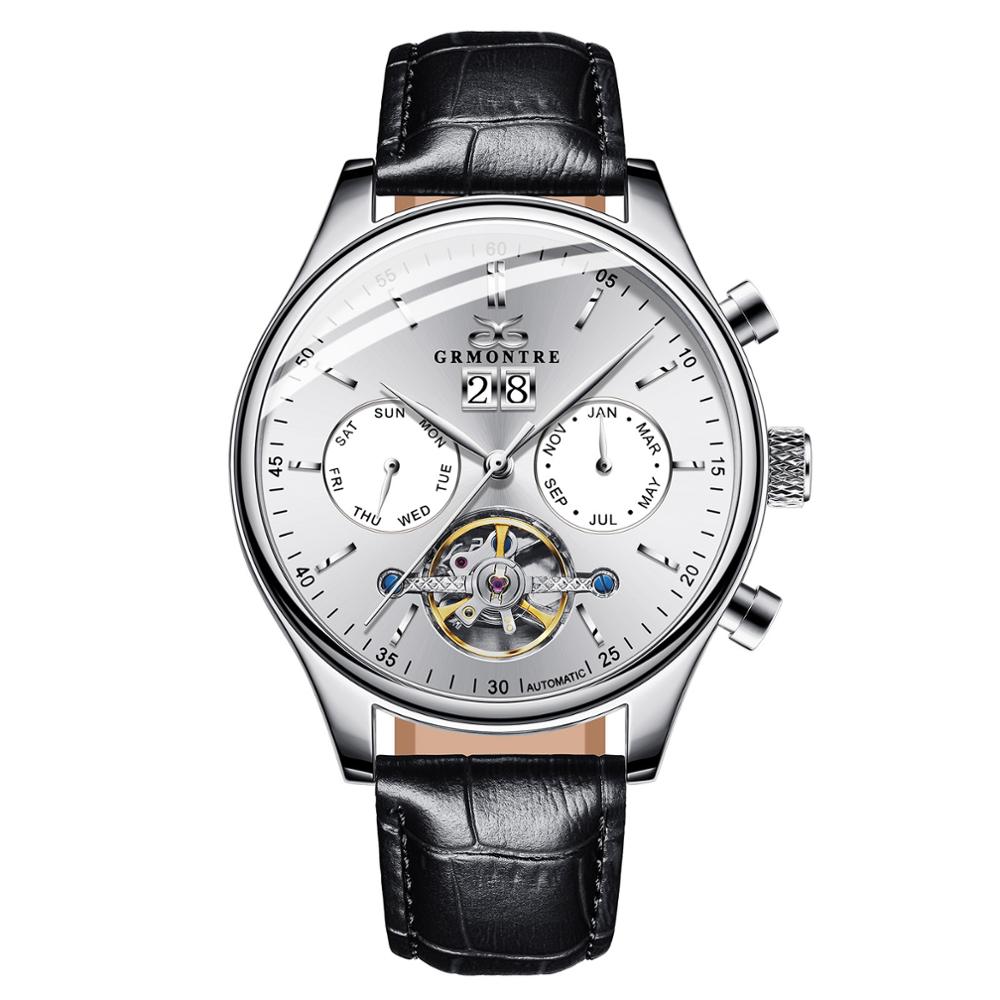 GRmontre tourbillon mechanical men watch