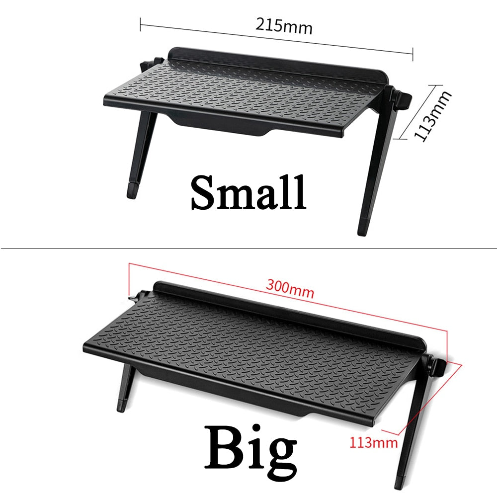 Rack TV Monitor Organizer Screen Top Storage Shelf