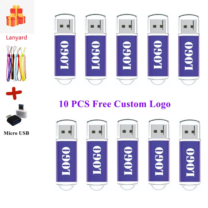 Portable USB Memory Stick – 4GB to 128GB