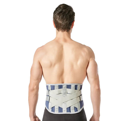 Lumbar Back Support Belt with Steel Splints