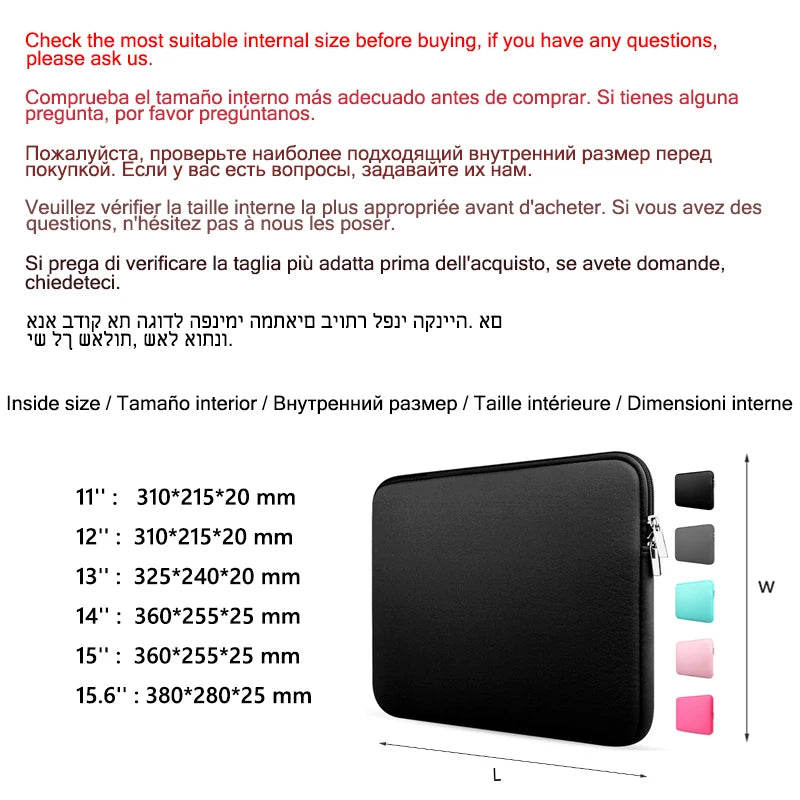 Protective Laptop Sleeve Case