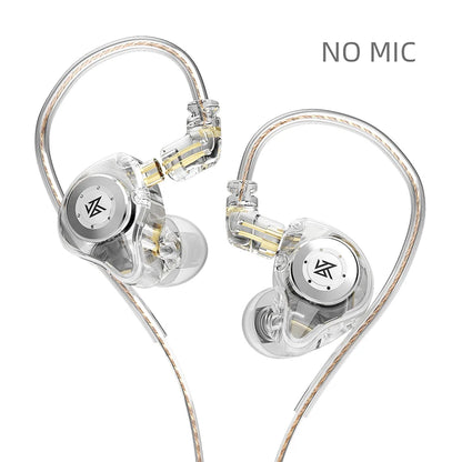 KZ EDX Pro HiFi Wired In-Ear Earphones with Detachable Cable