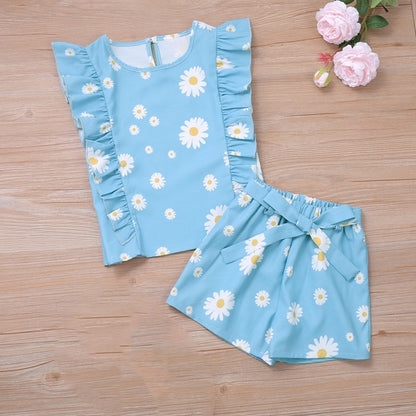 2pcs Summer Toddler Girl Clothes