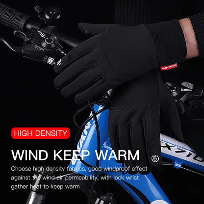 Winter Thermal Touch Screen Cycling Gloves
