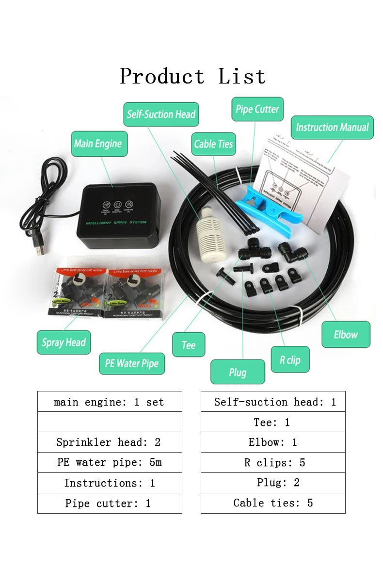 Reptile Automatic Mist & Fogger System