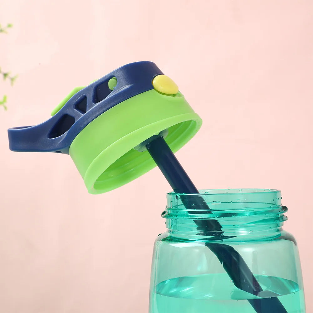 480ml Water Bottle With Straw