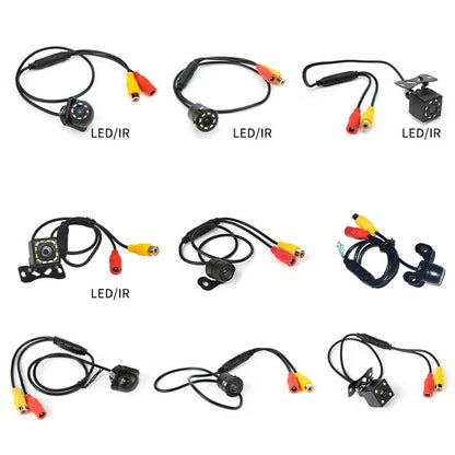 Hippcron Car Rear View Camera 4 LED Night Vision
