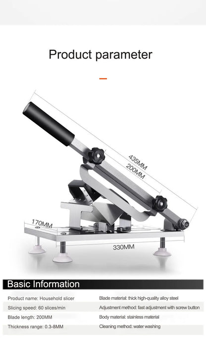 Commercial Household Manual Meat Slicer
