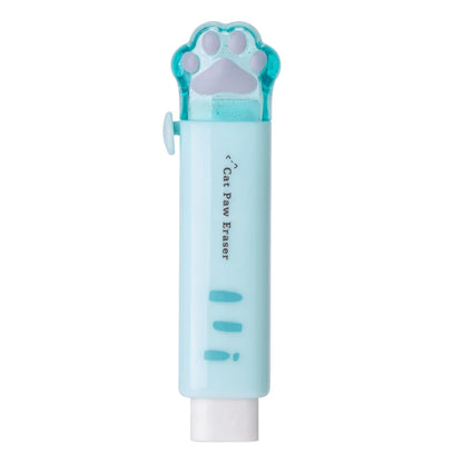 Retractable Cat Claw Pencil Eraser
