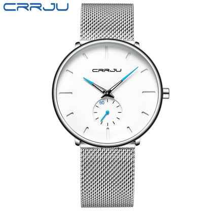 2150 Men's Stainless Steel Blue Quartz Watch