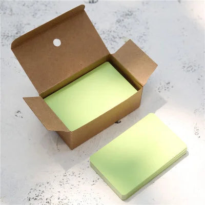 Blank Kraft Message Cards