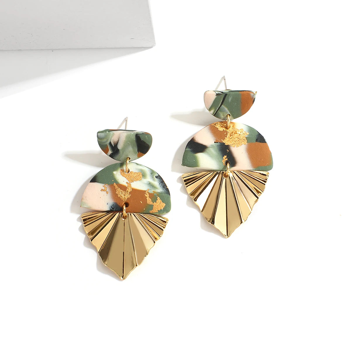 Lifefontier Bohemian Pattern Earrings