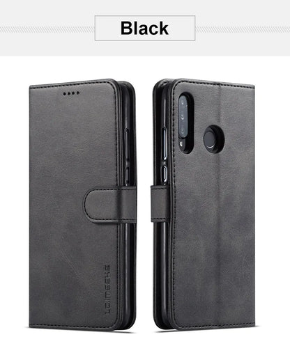 Magnetic Wallet Phone Case for Huawei & Honor