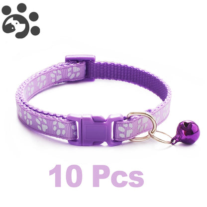 10Pcs Dog Collar Neck Strap