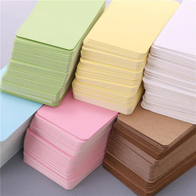 Blank Kraft Message Cards