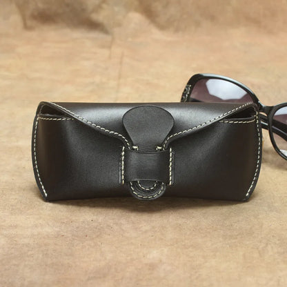 Genuine Leather Sunglass Bag