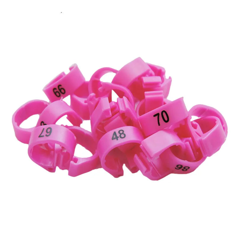 Numbered Bird Leg Identification Rings
