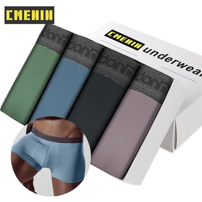 4Pcs Boxer Men Underwear