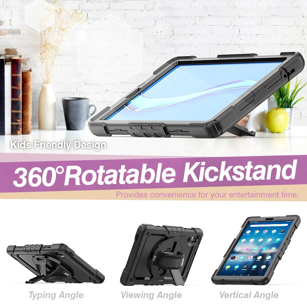 Rugged Tablet Case with Hand Strap