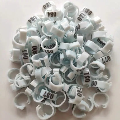 Numbered Bird Leg Identification Rings