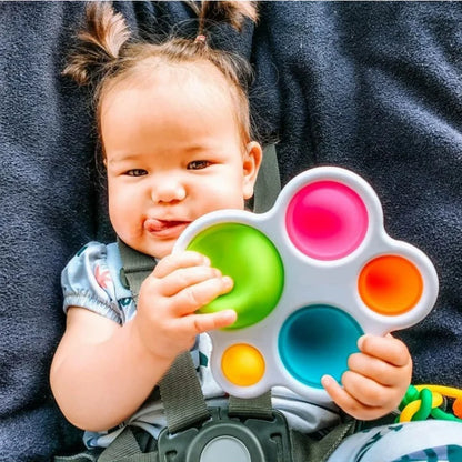 Baby Montessori Exercise Board Rattle Puzzle
