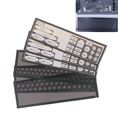 PVC Computer Case I/O Dust Filter Set
