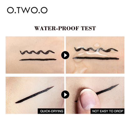 O.TWO.O   Black Liquid Eyeliner Pen Waterproof Fast Dry