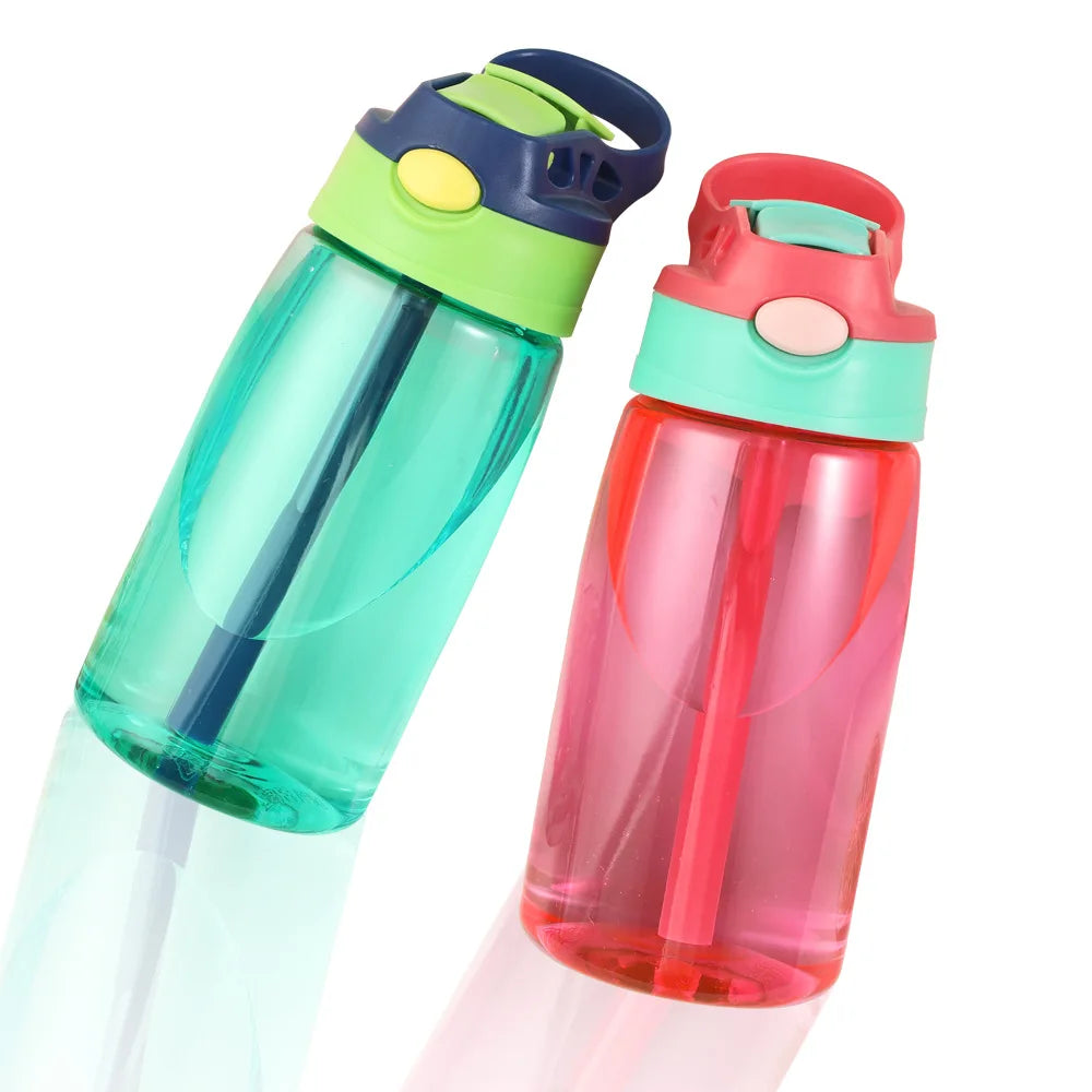 480ml Water Bottle With Straw