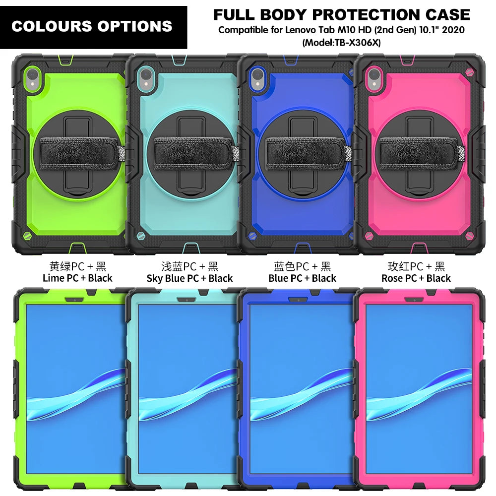 Rugged Tablet Case with Hand Strap