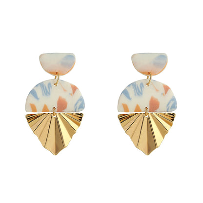 Lifefontier Bohemian Pattern Earrings