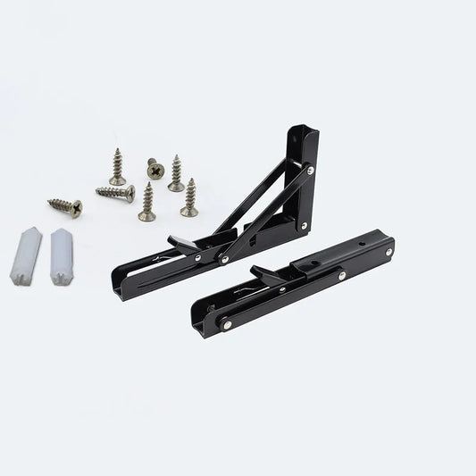 Heavy-Duty Adjustable Triangle Folding Shelf Brackets