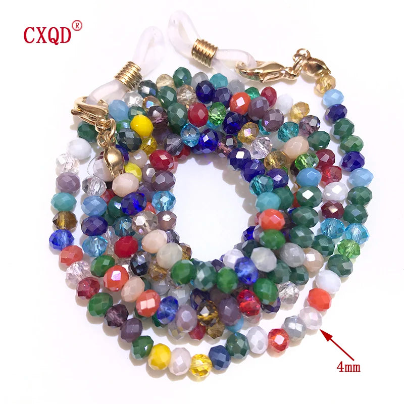 Women's Fashion Reading Glasses Chain Beaded Eyeglass Strap