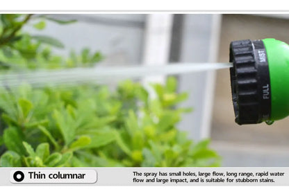 Expandable Garden Hose with Spray Gun