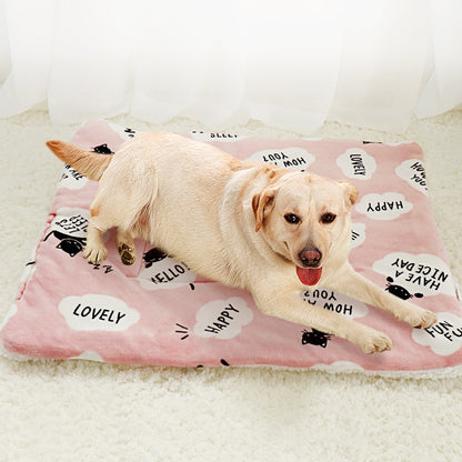 Winter Dog Bed Pet Blanket