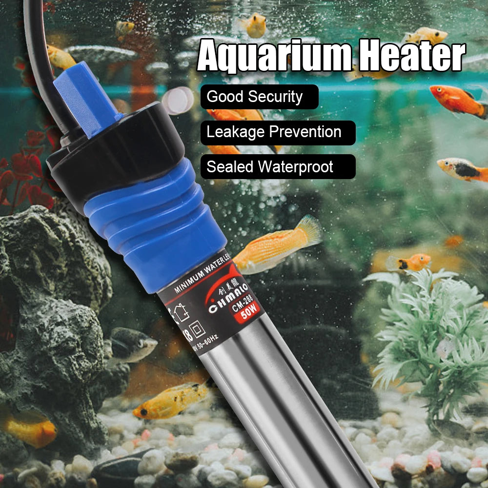 Adjustable Aquarium Heater Rod with Thermostat