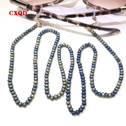 Women's Fashion Reading Glasses Chain Beaded Eyeglass Strap