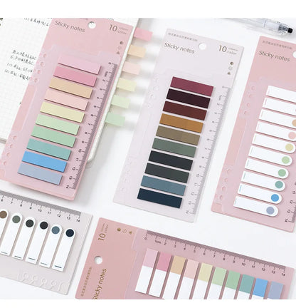 Morandi Sticky Notes Set