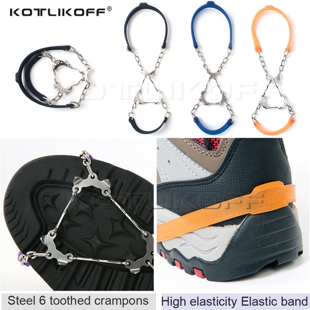 6 Teeth Ice Crampons