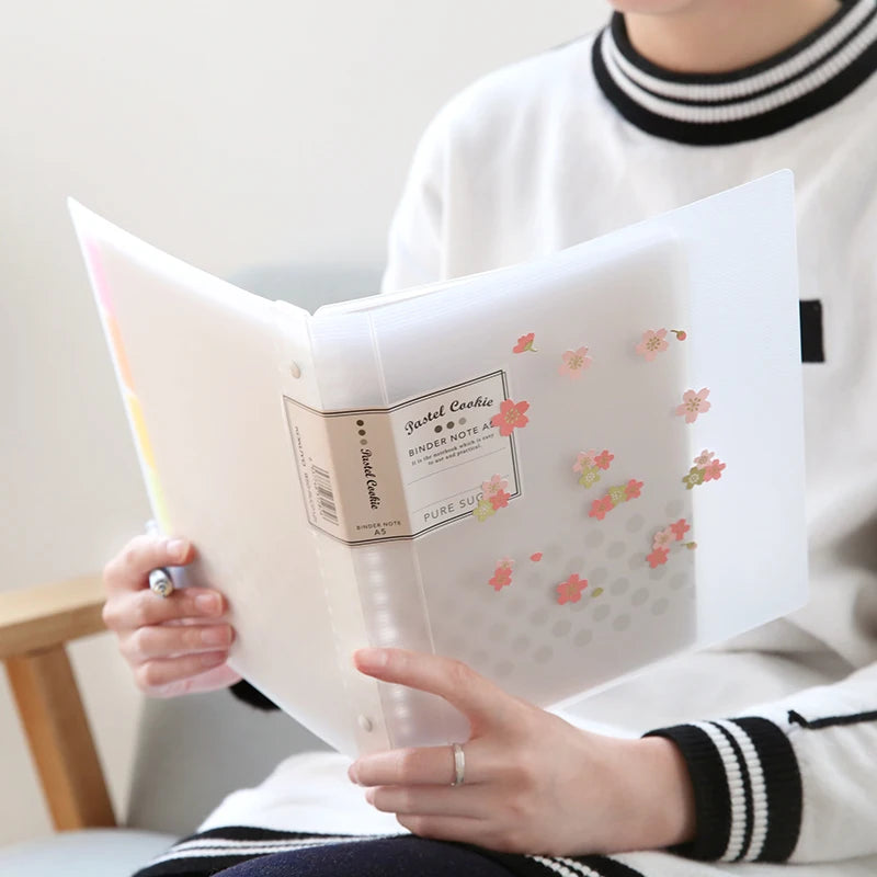 JIANWU KOKUYO Macaron Loose Leaf Notebook