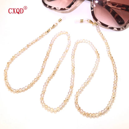 Women's Fashion Reading Glasses Chain Beaded Eyeglass Strap