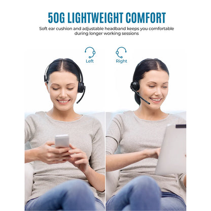 1/2 Pack Mpow Wireless Bluetooth Headphones With Microphone
