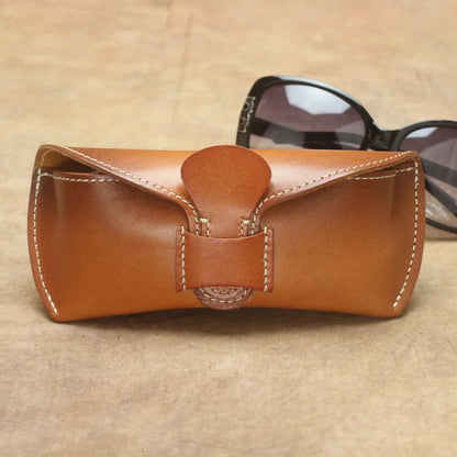 Genuine Leather Sunglass Bag