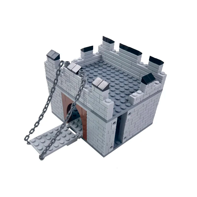 MOC City Walls Building Blocks Toys for Boys