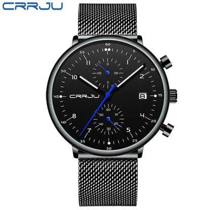 2278 Men's Stainless Steel Quartz Chronograph Watch