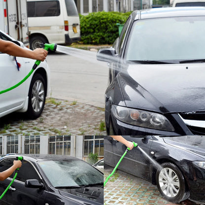 Expandable Garden Hose with Spray Gun