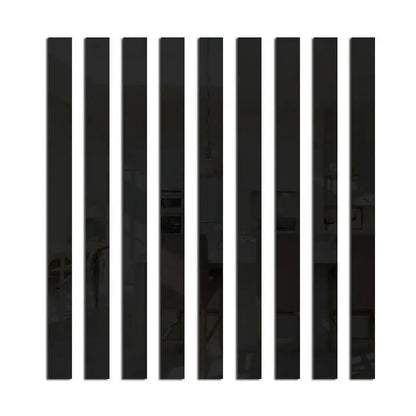 Acrylic Mirror Wall Strips Set