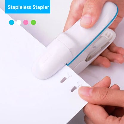 Mini Staple-Free Paper Stapler
