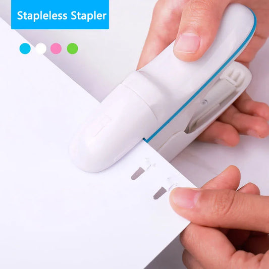 Mini Staple-Free Paper Stapler