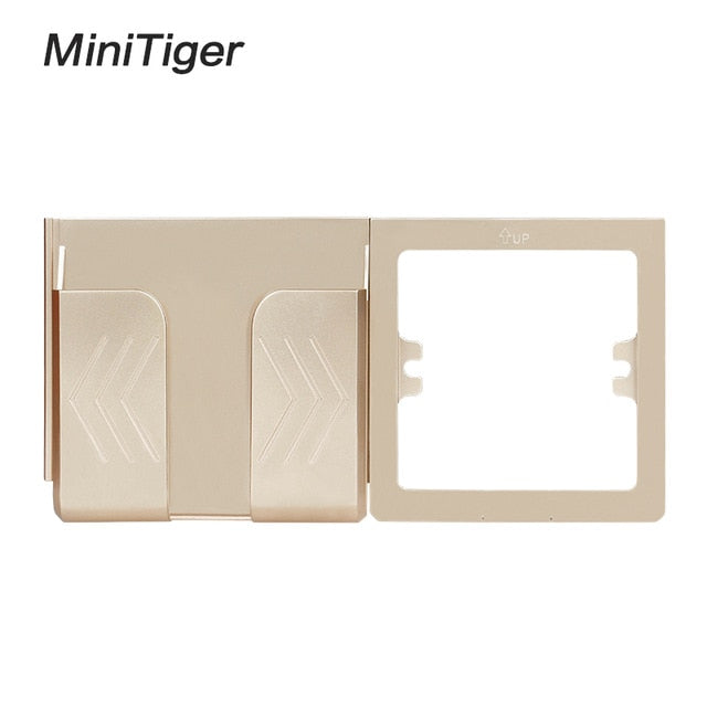 Minitiger Grey Wall Socket Phone Holder