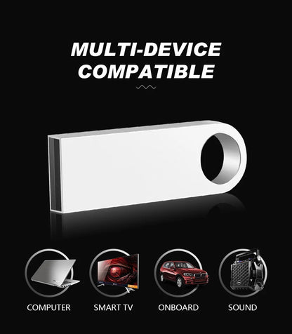 Custom Logo Metal USB Flash Drive